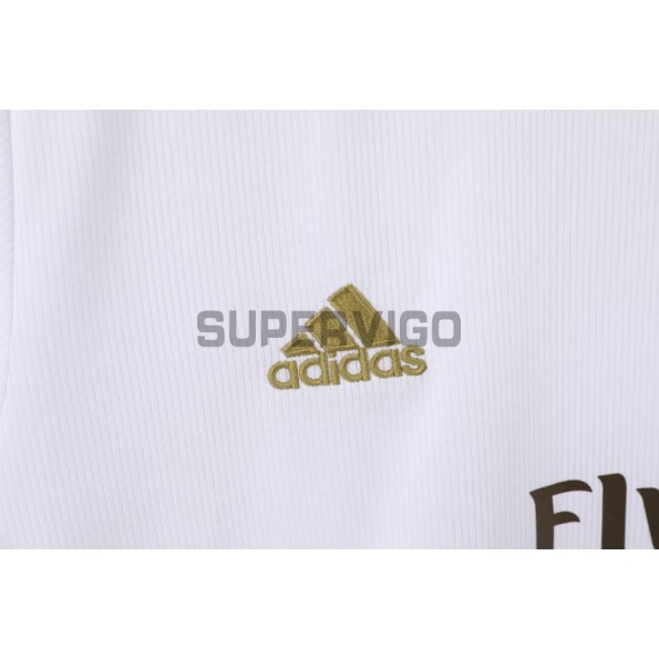 Camiseta Real Madrid Primera Equipación Retro 2019/20 Blanco