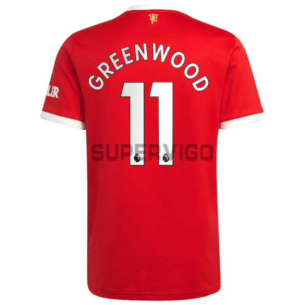 Camiseta Greenwood 11 Manchester United Primera Equipación 2021/2022