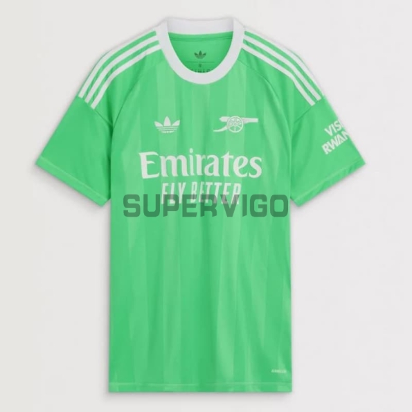 Camiseta de Portero Arsenal 2025/2026 Verde/Blanco