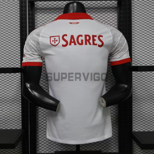 Camiseta Benfica Segunda Equipación 2026/2027 Blanco (EDICIÓN JUGADOR)