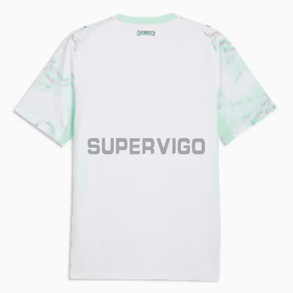 Camiseta Austria Segunda Equipación Mundial 2026 Blanco