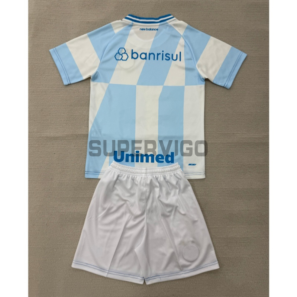 Camiseta Gremio Segunda Equipación 2026/2027 Azul Claro/Blanco Niño Kit