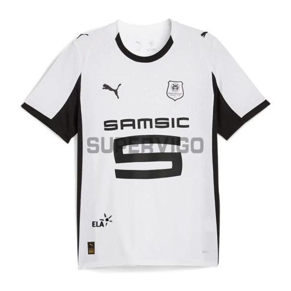 Camiseta Stade Rennais Segunda Equipación 2025/2026 Blanco