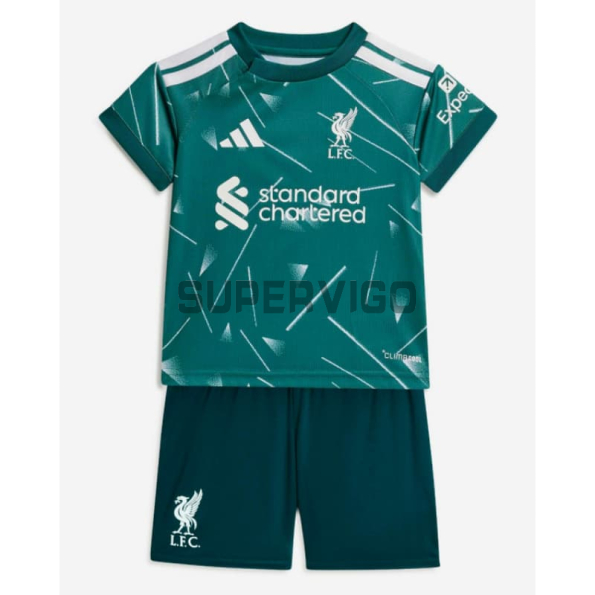 Camiseta de Portero Liverpool 2026/2027 Verde Niño Kit