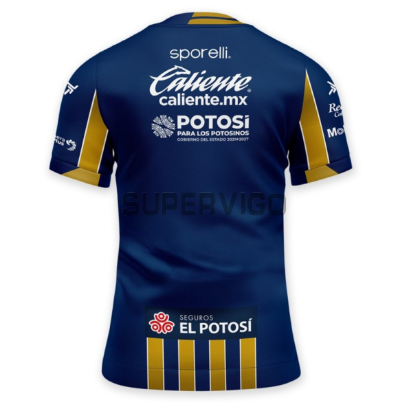 Camiseta Atlético San Luis Segunda Equipación 2025/2026 Azul/Oro
