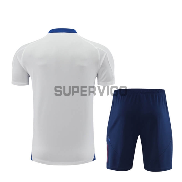 Camiseta de Entrenamiento Italia 2024 Kit Blanco/Azul