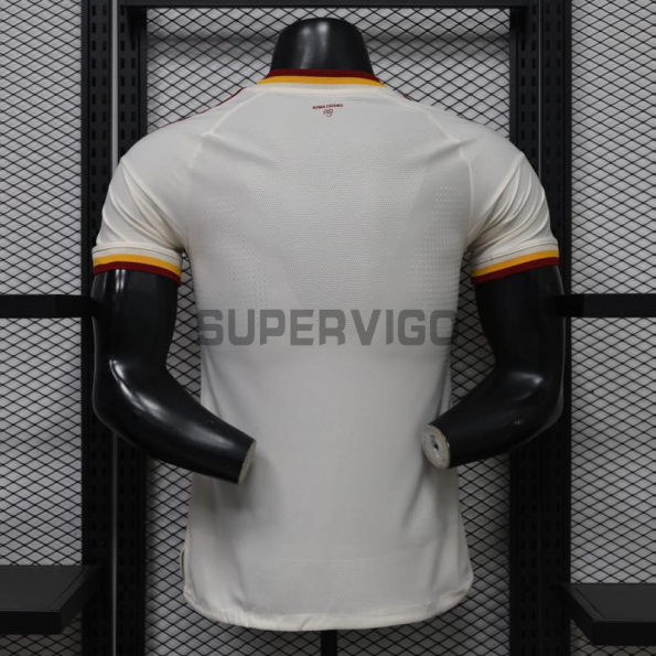 Camiseta AS Roma Segunda Equipación 2026/2027 Blanco (EDICIÓN JUGADOR)