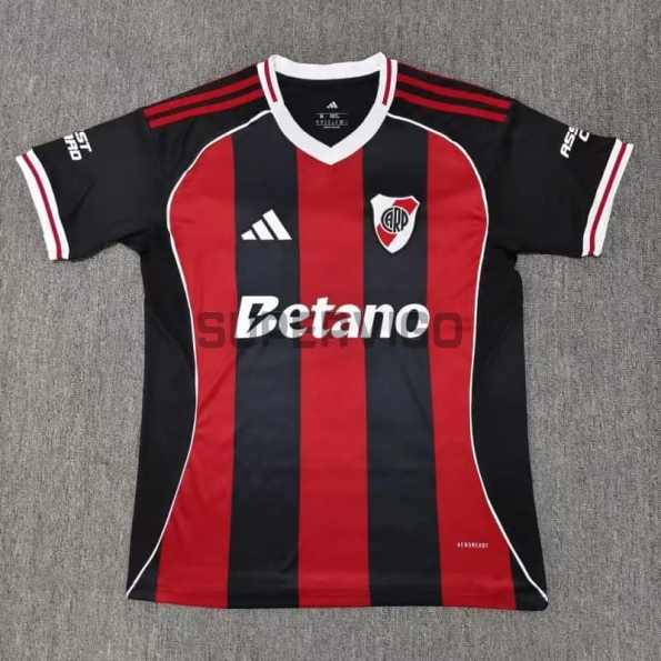 Camiseta River Plate Segunda Equipación 2025/2026 Rojo/Negro