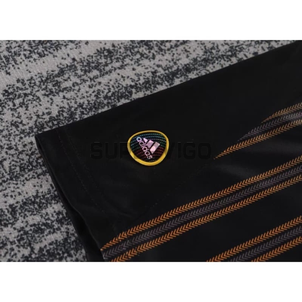 Camiseta Chelsea Segunda Equipación Retro 2010/11 Negro/Naranja Niño Kit