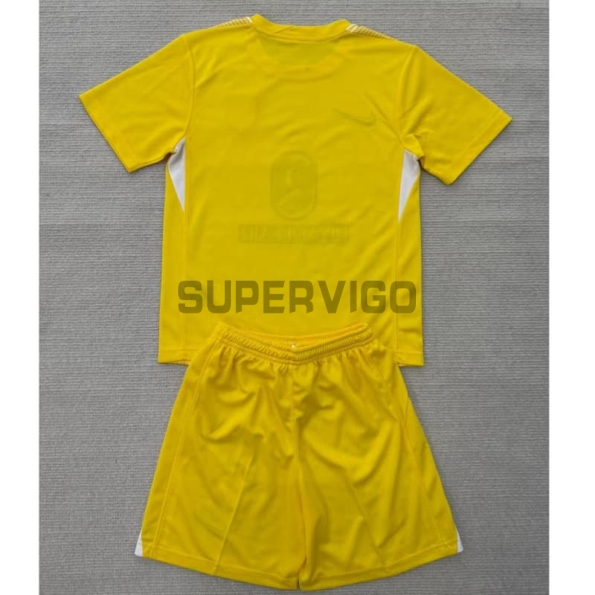 Camiseta de Portero Atlético de Madrid 2025/2026 Amarillo Niño Kit
