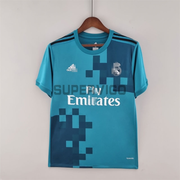 Camiseta Real Madrid Tercea Equipación Retro 2017/18