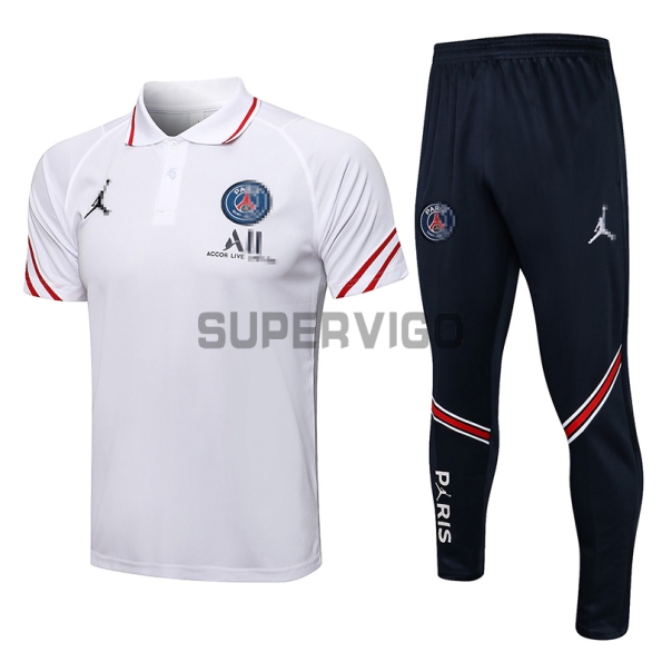 Polo online psg blanco