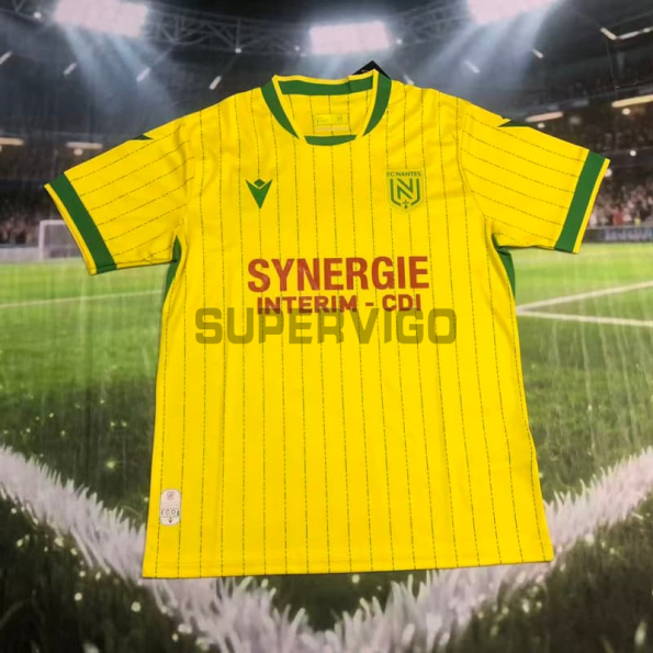 Camiseta FC Nantes Primera Equipación 2025/2026 Amarillo