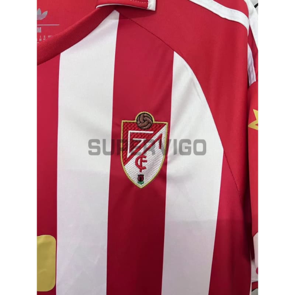 Camiseta Granada 2026/2027 Rojo/Blanco Versión Retro