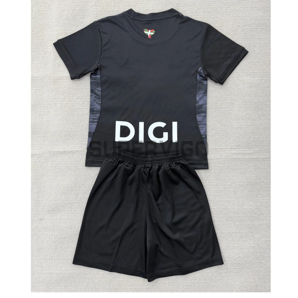 Camiseta de Portero Athletic de Bilbao 2026/2027 Negro Niño Kit