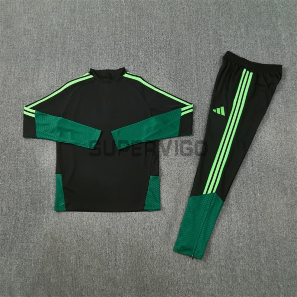 Sudadera de Entrenamiento México 2026 Kit Negro/Verde