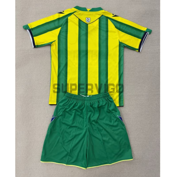 Camiseta West Bromwich Albion Segunda Equipación 2025/2026 Verde/Amarillo