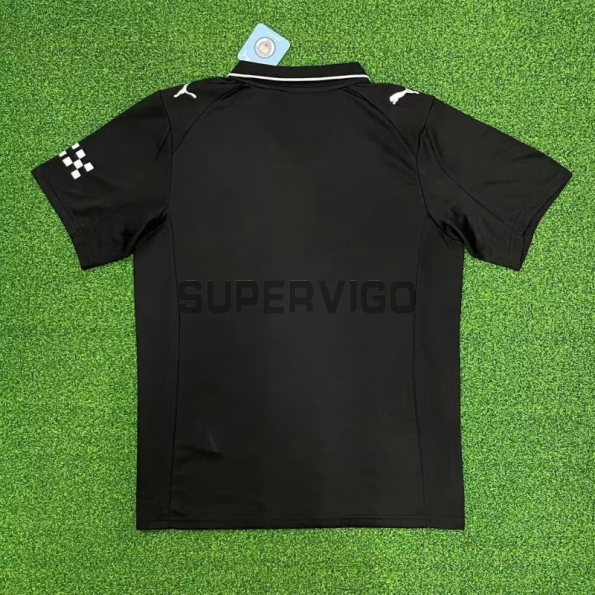 Camiseta Manchester City Segunda Equipación 2025/2026 Negro