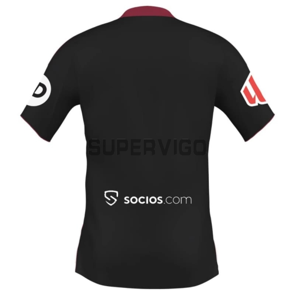 Camiseta Sevilla FC Tercera Equipación 2025/2026 Negro con Parche La Liga