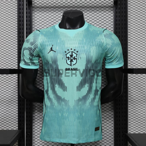 Camiseta de Portero Brasil Mundial 2026 Verde Menta (EDICIÓN JUGADOR)