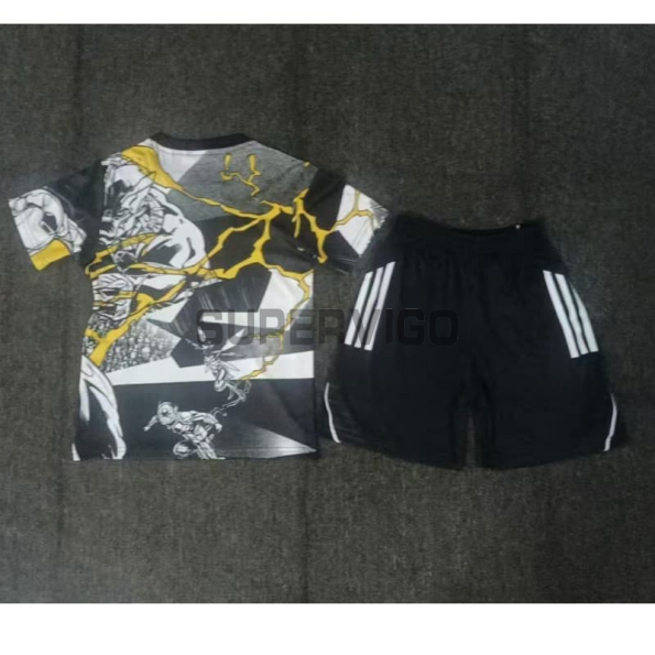 Camiseta Real Madrid x Marvel 2025/2026 Edición Especial Niño Kit