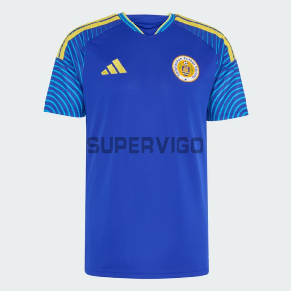 Camiseta Curacao Primera Equipación Mundial 2026 Azul Oscuro