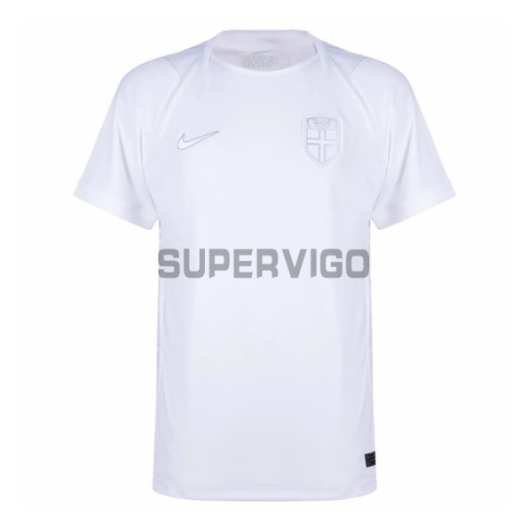 Camiseta Noruega Tercera Equipación Mundial 2026 Blanco
