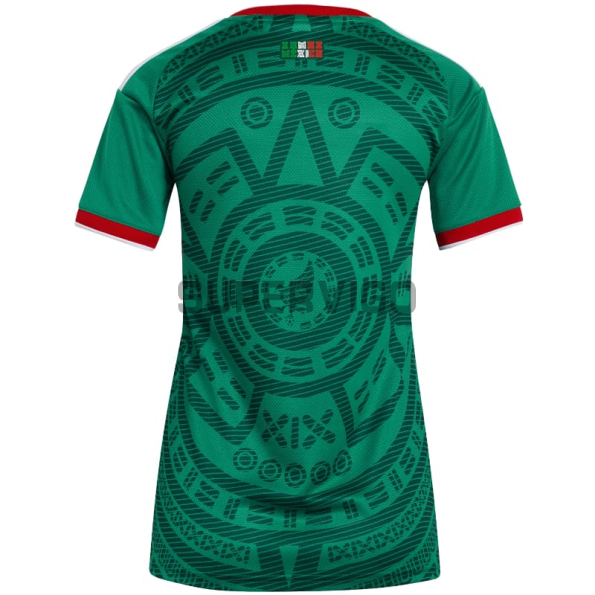 Camiseta México Primera Equipación Mundial 2026 Verde Mujer