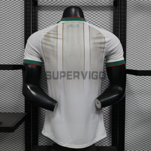 Camiseta Argelia Primera Equipación Mundial 2026 Blanco (EDICIÓN JUGADOR)