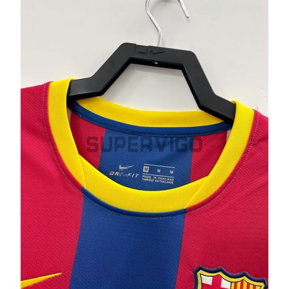 Camiseta Barcelona Primera Equipación Retro 2010/11 ML