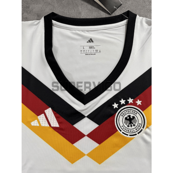 Top corto Alemania Primera Equipación Mundial 2026 Blanco Mujer