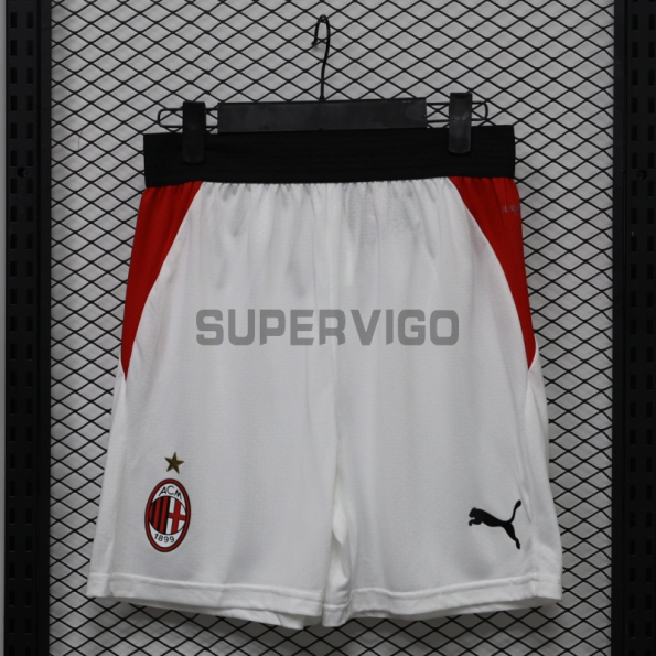 Pantalón Corto AC Milan Primera Equipación 2026/2027 Blanco (EDICIÓN JUGADOR)