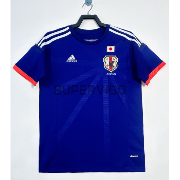 Camiseta Japón Primera Equipación Retro 2014 Azul