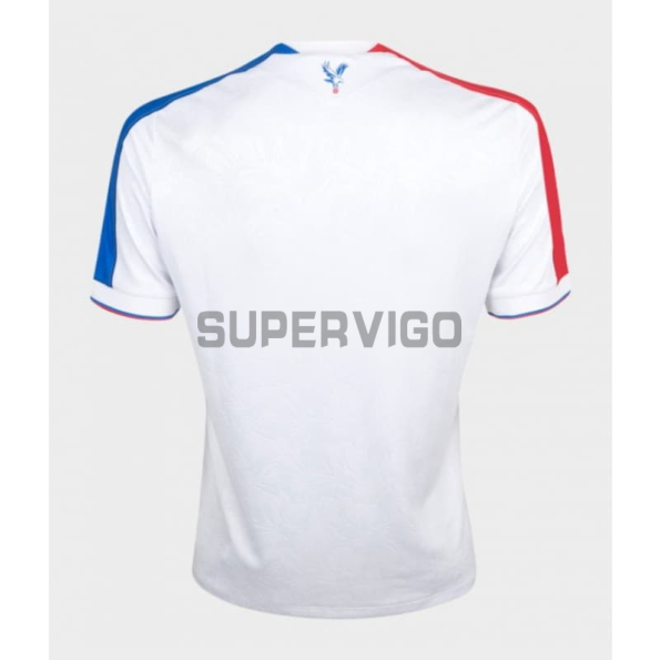 Camiseta Crystal Palace FC Segunda Equipación 2025/2026 Blanco/Azul/Rojo