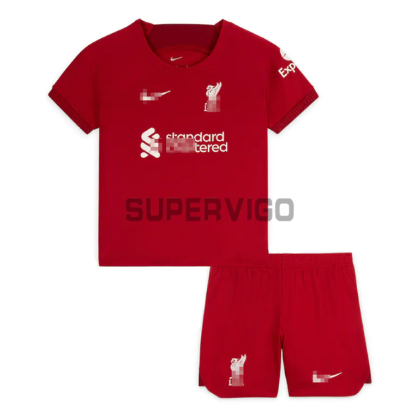 Liverpool Kid's Soccer Jersey Home Kit 2022/2023