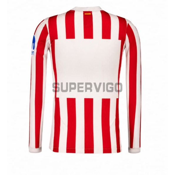 Camiseta Atlético de Madrid Primera Equipación 2025/2026 ML Rojo/Blanco