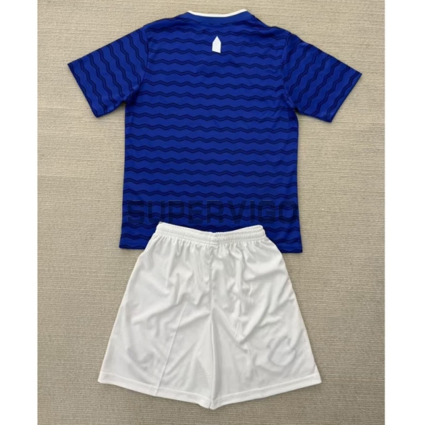 Camiseta Everton FC Primera Equipación 2025/2026 Azul Niño Kit