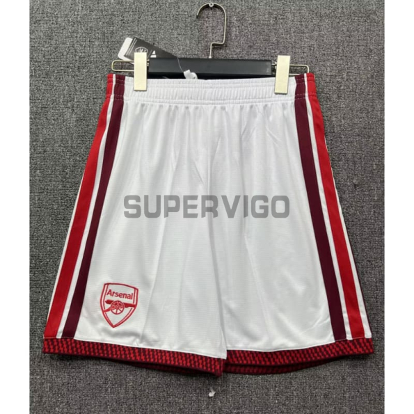 Pantalón Corto Arsenal Primera Equipación 2026/2027 Blanco
