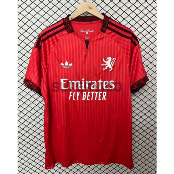 Camiseta Olympique De Lyon Segunda Equipación 2026/2027 Rojo