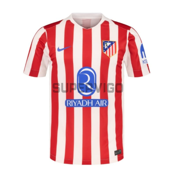 Camiseta GRIEZMANN 7 Atlético de Madrid Primera Equipación 2025/2026 Rojo/Blanco