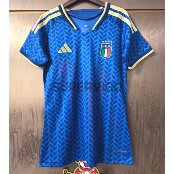 Camiseta Italia Primera Equipación Mundial 2026 Azul Mujer