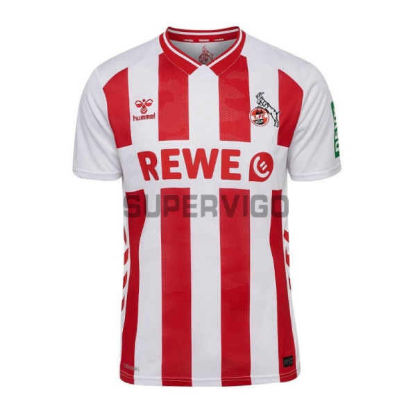 Camiseta FC Köln Primera Equipación 2025/2026 Rojo/Blanco