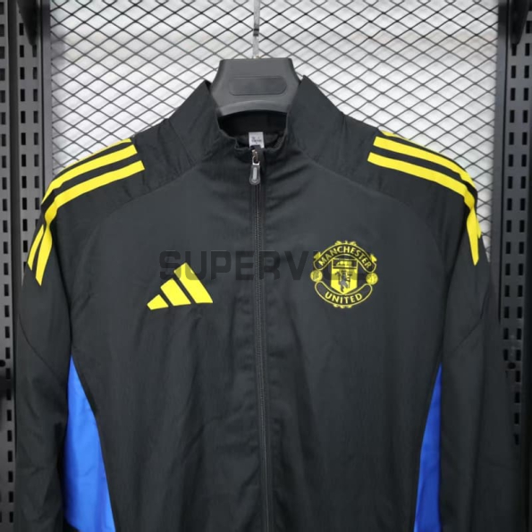 Cortavientos Manchester United 2025/2026 Negro