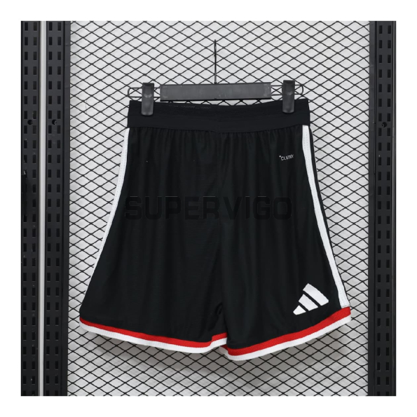 Pantalón Corto Plate River Primera Equipación 2026/2027 Negro (EDICIÓN JUGADOR)