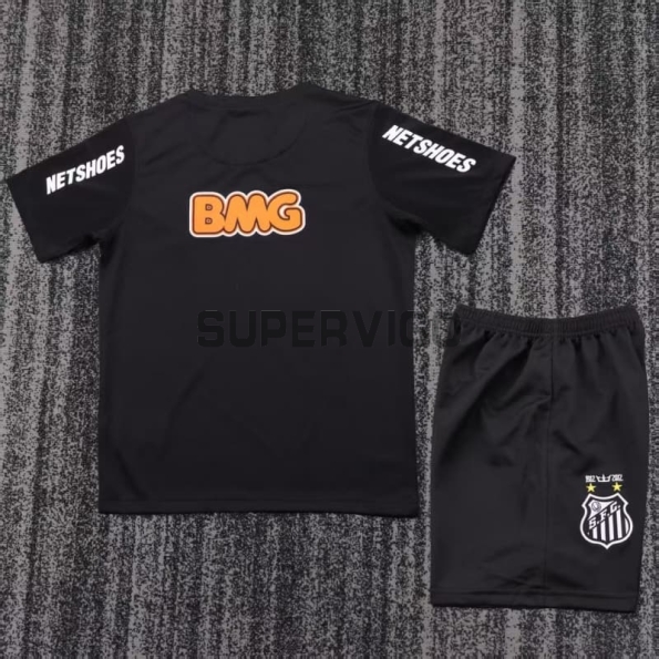 Camiseta Santos FC Retro 2013/14 Negro Niño Kit
