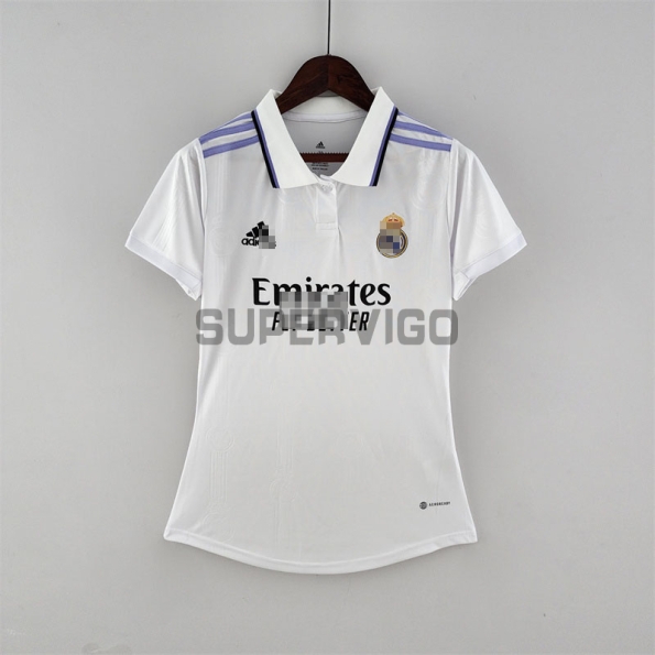 Camiseta Real Madrid Primera Equipación 2022/2023 Mujer