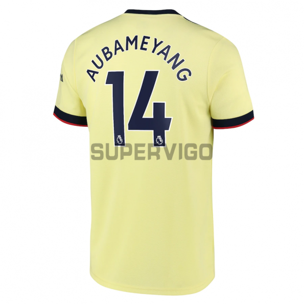 AUBAMEYANG 14 Arsenal Soccer Jersey Away 2021/2022