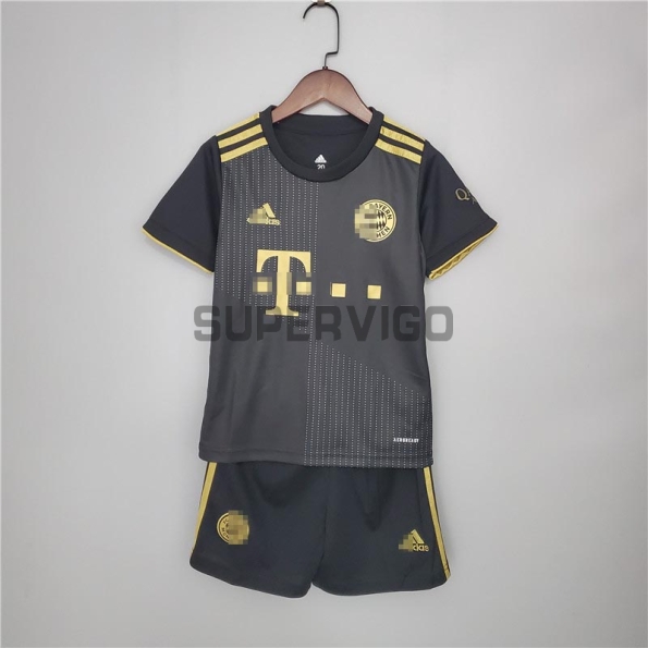 Maillot Kit Bayern Munich 2021/2022 Extérieur Enfant