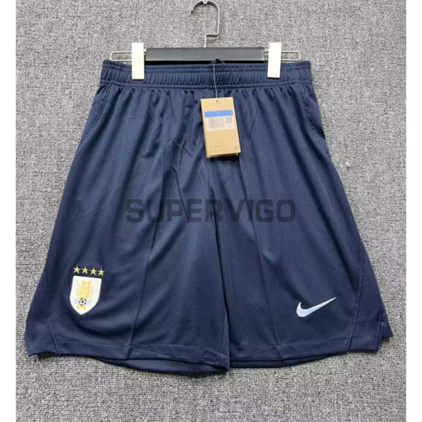 Pantalón Corto Uruguay Primera Equipación Mundial 2026 Azul Marino
