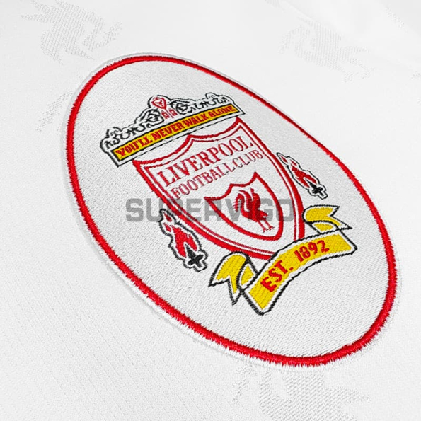 Camiseta Liverpool Retro 1996/97 Blanco